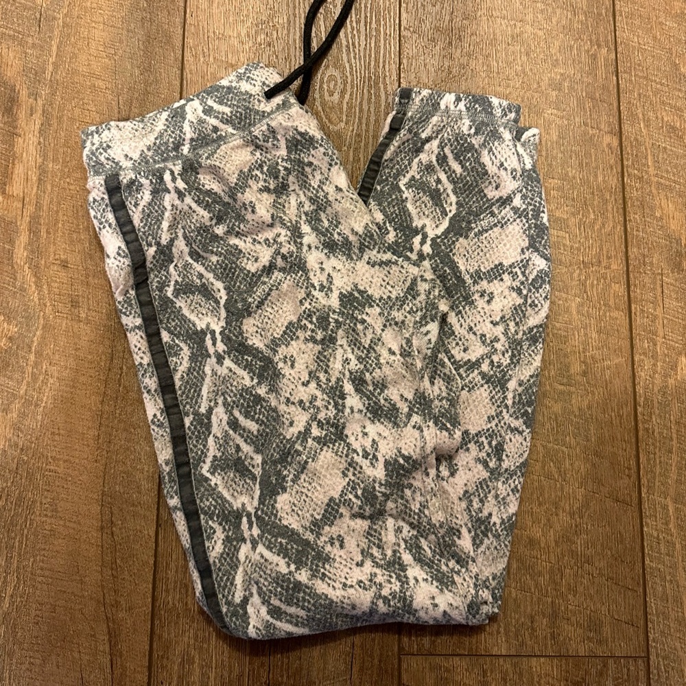 PJ Salvage Snake Print Jogger Pajama Pants